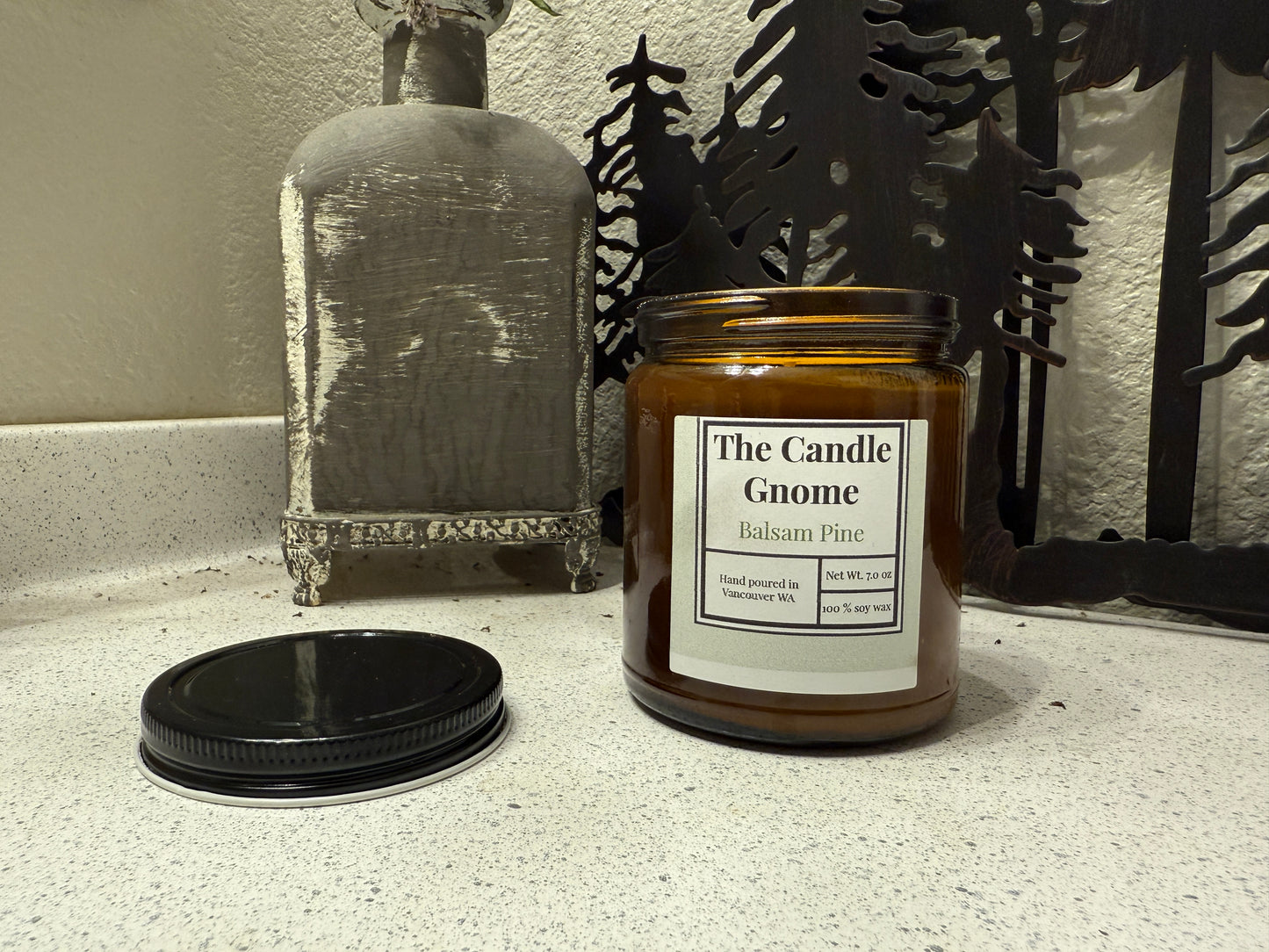 Balsam pine candle